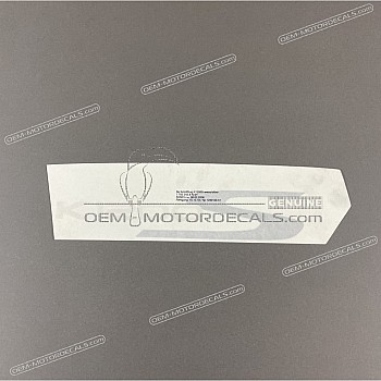 Adesivo lettering K1200S carenatura lato destro, lato destro