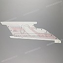 Side cowling decal, left side