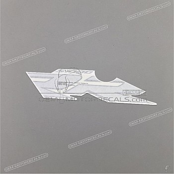 Side cowling decal, left side