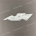 Upper right side fairing S1000 RR lettering decal, right side