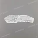 Decalcomania scritta S1000RR carena principale sinistra
