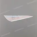 Adhesivo de cubierta de depósito Motorsport tricolor, izquierdo