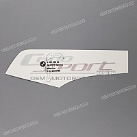 BMW Heckverkleidung Aufkleber, Linke Seite 51148523889