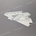 S1000XR Schriftzug für Seitenverkleidung, links
