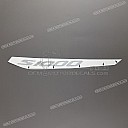 Right side fairing XR lettering