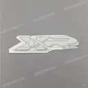 Tankcover XR belettering, rechterzijde