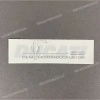 DUCATI Adesivo carena anteriore superiore 43410071A