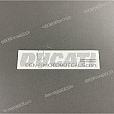 Ducati-embleem op brandstoftank