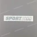 Emblemat siedzenia SPORT 1000
