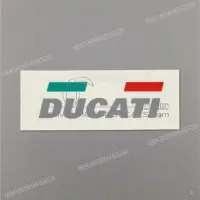 DUCATI Emblema de bandera italiana para depósito de combustible 43511401A