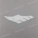 Pegatina GT en el depósito, lado derecho
