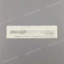 Seitenverkleidungs Aufkleber DUCATI SPORTTOURING