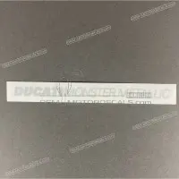 DUCATI Kraftstofftank DUCATI MONSTER Logo Aufkleber 43610931AA
