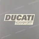 Rechte Verkleidung DUCATI 620 SPORT Aufkleber, rechte Seite