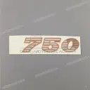 Seitenverkleidung 750 Aufkleber