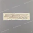 Autocollant de flanc de carénage SUPERSPORT, côté droit