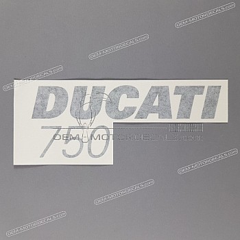 Side cowling decal