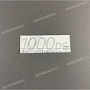 Side fairing 1000DS emblem sticker