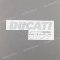 DUCATI Rechte Seitenverkleidung Ducati ST3s ABS Aufkleber, rechte Seite 43711391AA