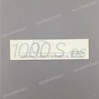 DUCATI Naklejka 1000DS S na przednią owiewkę 43711401A