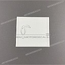 Voorspatbord sticker
