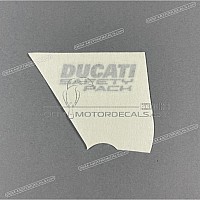DUCATI Adesivo parafango anteriore, lato destro 43713511A