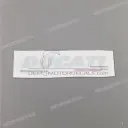 Heckverkleidung Aufkleber