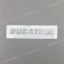 Sitz DUCATI 996 Aufkleber