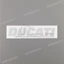 Ducati Emblem an der Seitenverkleidung