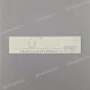 Emblème Ducati du carénage avant