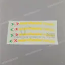 Randstreifen-Aufkleber