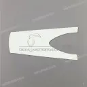 Heckverkleidung Aufkleber