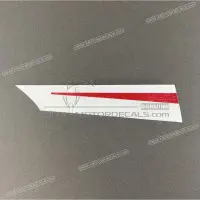 DUCATI Kotflügelaufkleber vorne, Linke Seite 43816381AB