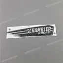 Pegatina SCRAMBLER para depósito de combustible, lado derecho