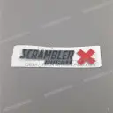 Pegatina de depósito Scrambler Ducati Fasthouse, lado derecho