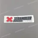 Pegatina Fasthouse Ducati Scrambler para depósito de combustible, lado izquierdo