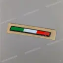 Italienische Flagge Emblem für Kraftstofftank