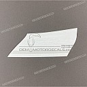 Autocollant de garde-boue avant