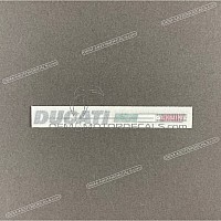 DUCATI Autocollant carénage arrière queue, côté gauche 4381D251C