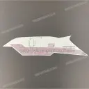 Sticker voorvorkpoot, linkerzijde