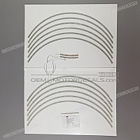 HONDA Felgenstreifen-Aufkleber-Set 08F84-MFJ-860A
