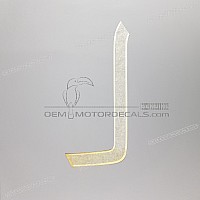 HONDA Adesivo Honda lato destro OEM 17508MA6620ZA 17508-MA6-620ZA