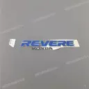 Fuel tank REVERE logo decal, left side