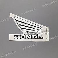 HONDA Autocollant de réservoir CBR Hurricane, côté droit 17511-MAL-G30ZC