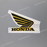 HONDA Autocollant CBR Hurricane pour réservoir, côté droit 17511-MBW-300ZC
