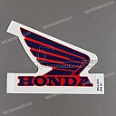 Fuel tank Honda mark, right side