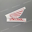 Fuel tank CBR decal, left side
