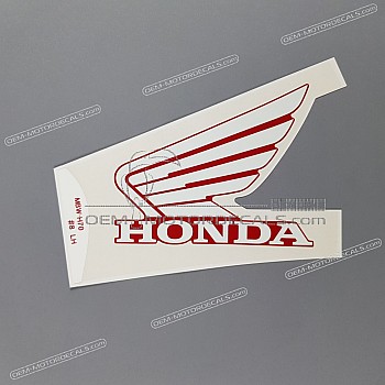 Tank decal , left side