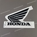 Emblema logo Honda serbatoio, lato sinistro