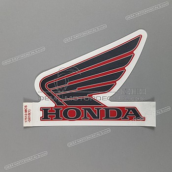 Tankaufkleber, Linke Seite